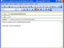 1-Typical E-Mail; User Clicks Send