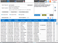 Stillbon Lead Extractor Software Screenshot 1