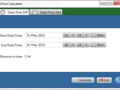 sTime Time Difference Screen