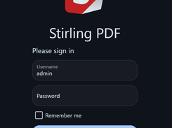 Login dark