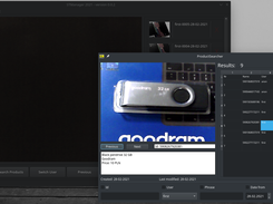Product searcher window in STManager