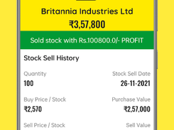 Stock Dividend Tracker Screenshot 3