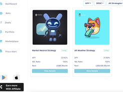 StockHero Bots Marketplace