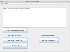 STON graphical user interface