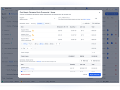 Project - Margin calculator