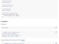 Store.js Screenshot 1
