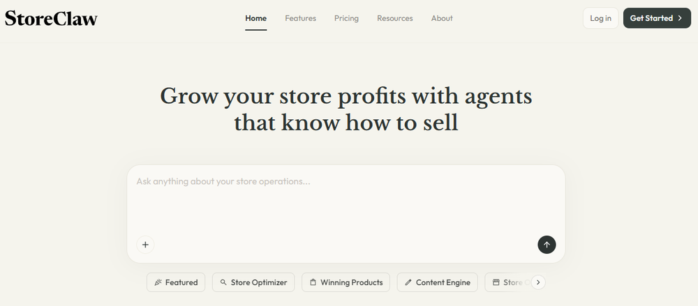 StoreClaw Screenshot 1