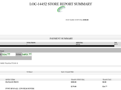 Reporting Based on Grand, Product and Taxes