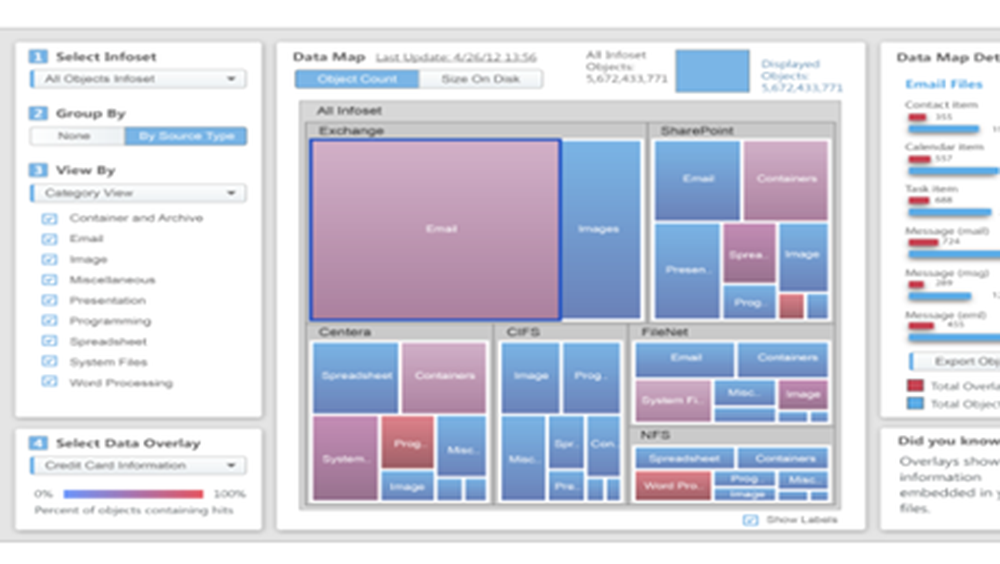 StoredIQ Screenshot 1