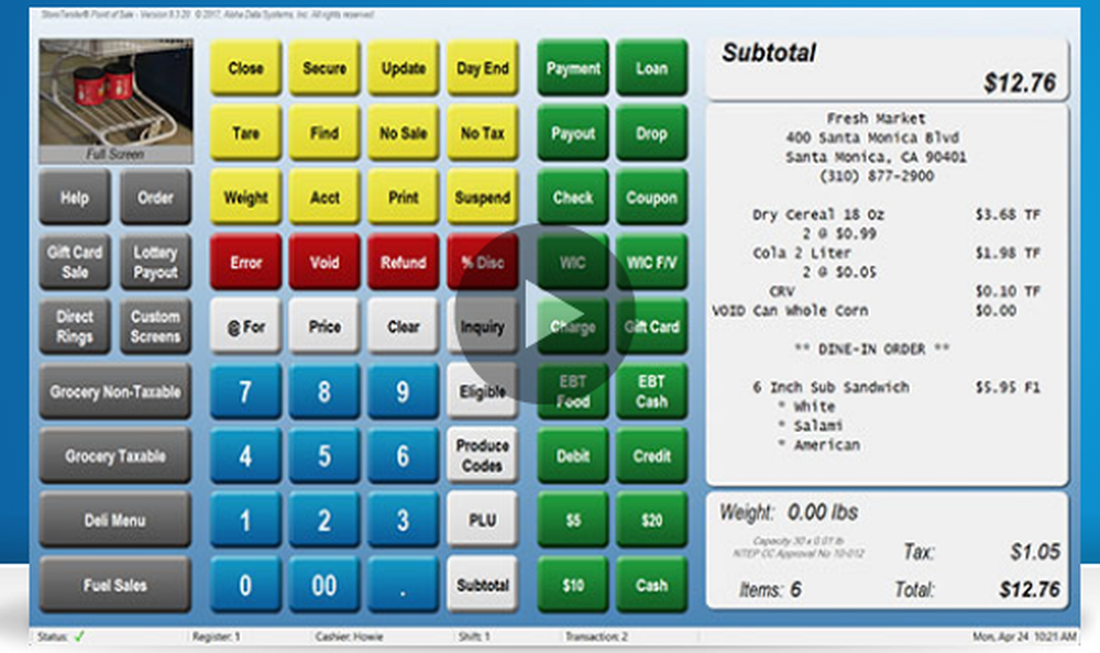 StoreTender Online Screenshot 1