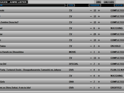 Anime list example