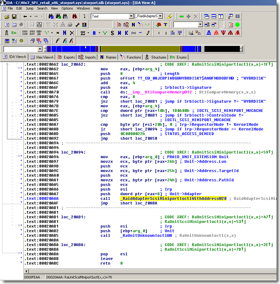 storport для Win 2003 с поддержкой SMART :: Драйверы оборудования