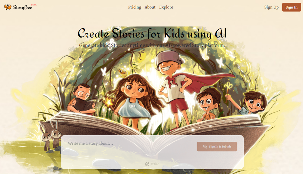 StoryBee Screenshot 1