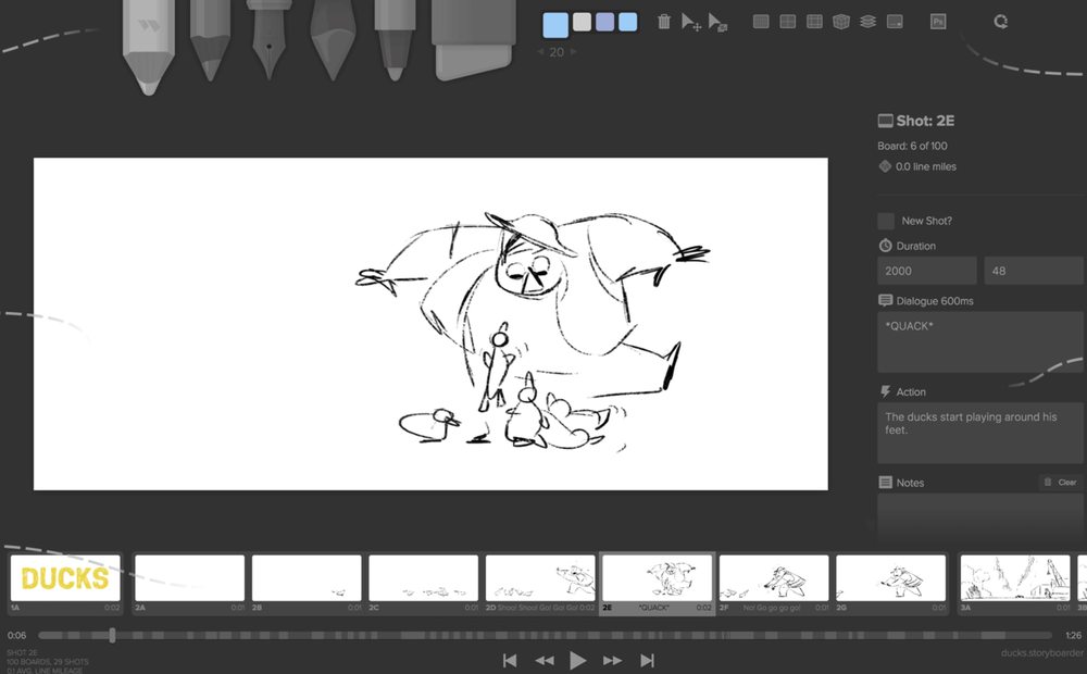 Storyboarder Screenshot 1