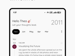 StoryPad - Timeline Diary Screenshot 1