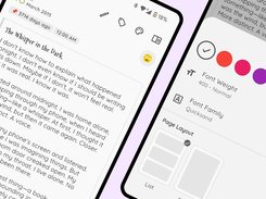 Personalize theme & fonts