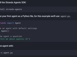 Strands Agents Screenshot 1