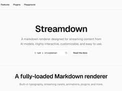 Streamdown Screenshot 1