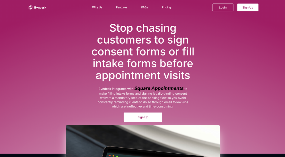 Byndesk Screenshot 1