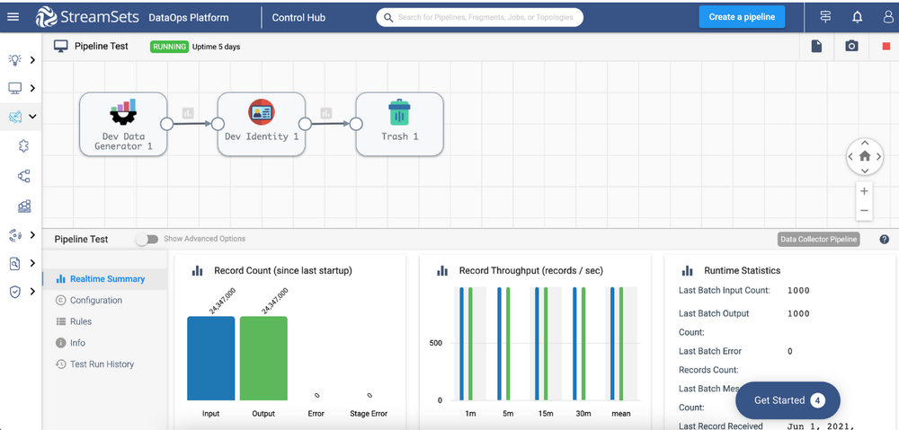 Use the wysiwyg editor to simply build and preview your smart data pipeline.