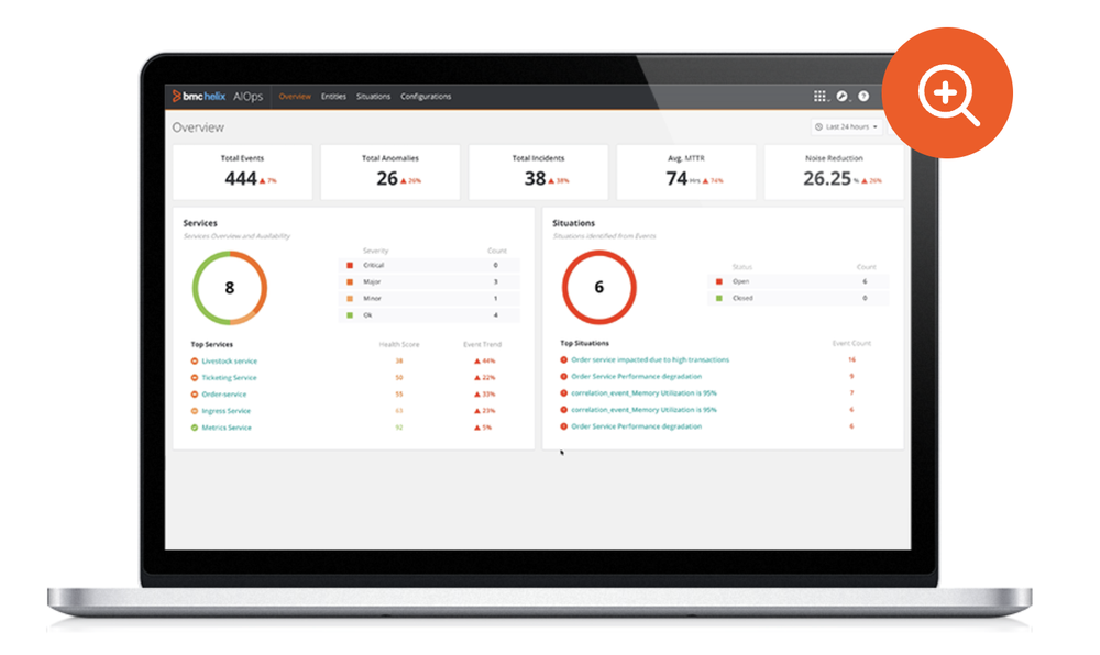 BMC Helix Operations Management Screenshot 1