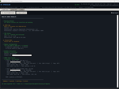 Screenshot Showing the Health Checks Page