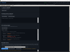 Screenshot Showing the Utilities Page