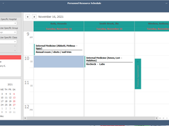 Scheduling / Personnel Schedule