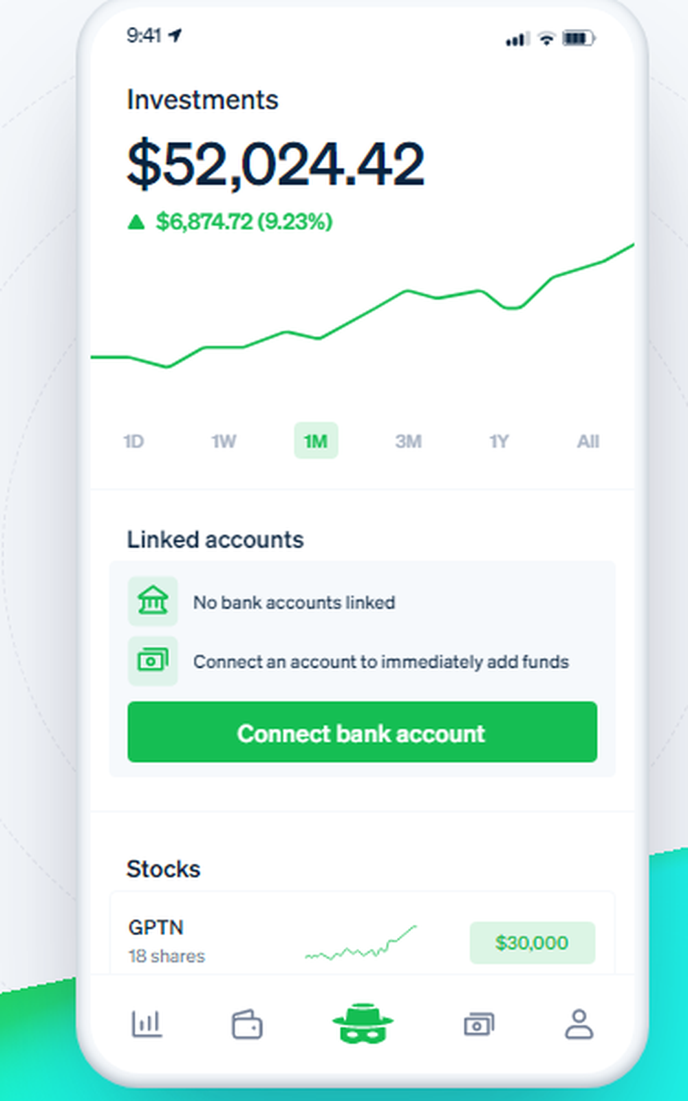 Stripe Financial Connections Screenshot 1