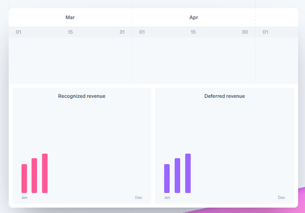 Stripe Revenue Recognition Screenshot 1