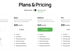 Stripo.email Pricing