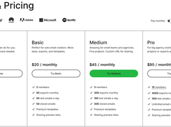 Stripo.email Pricing