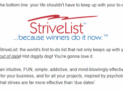 StriveList Screenshot 1