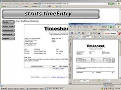 Timesheet output