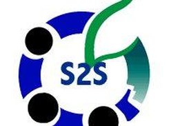 Logo. Students holding hands for greater joy!