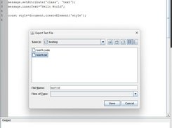 Export File to Readable form