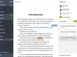Reedsy Studio reader previews and collaborators