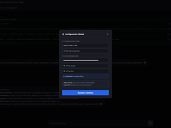 Configuration screen
