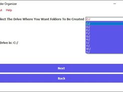 StudyFolderOrganizer-drive-selection