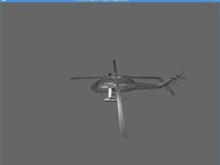 A blackhawk model rendered
