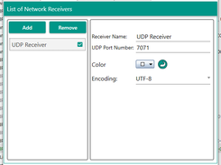 Receivers settings