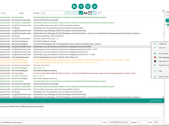 Logger context menu