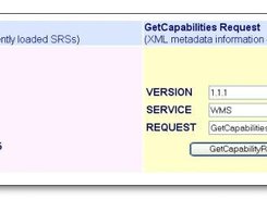 GUI for submitting GetMap and GetCapabilities requests
