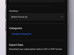 Sublime Subscription Manager Screenshot 6