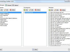 Main window - [Messages tab]