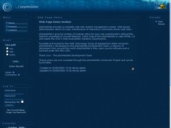 subMerged for phpWebSite