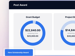 Financial tracking tools: Stay on top of the budget with real-time tracking that reflects drawdowns and categorizes disbursements.