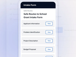 Great applicant experience: Take the administrative burden off applicants. Give them a mobile-friendly user experience, autosave, real-time collaboration, and more.
