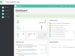 Subrion CMS Screenshot 1