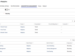 Subscription and Recurring Billing Management